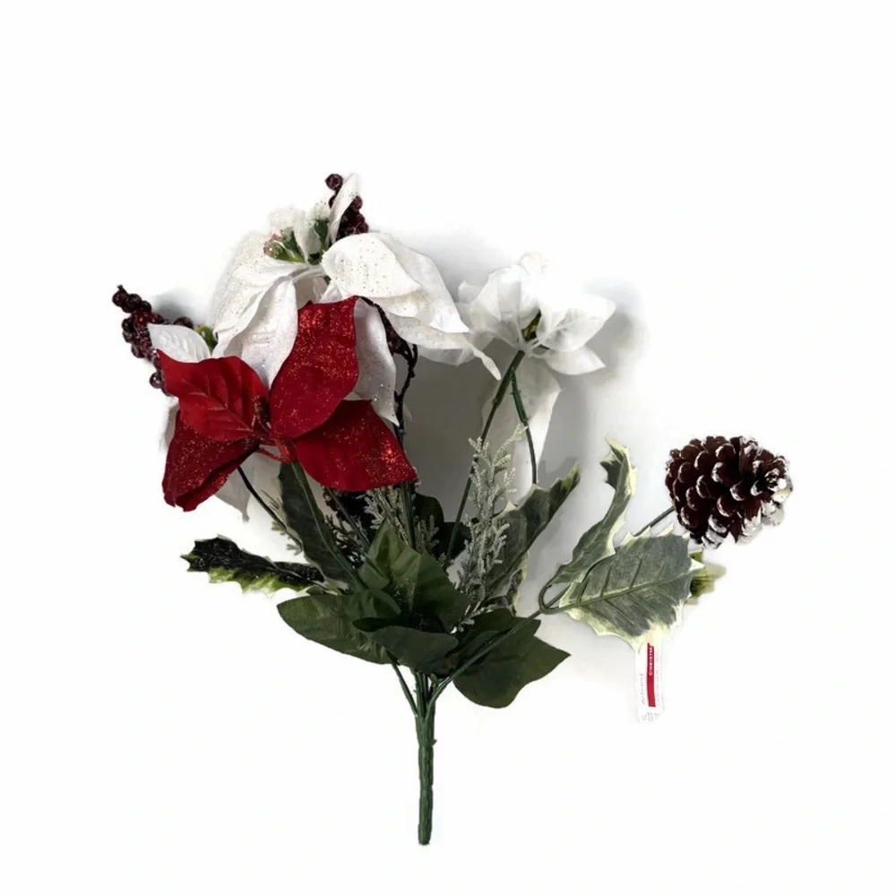 Christmas Floral Decor Lot